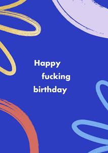 Greetz Verjaardagskaart -  - Vrolijk - Neutraal