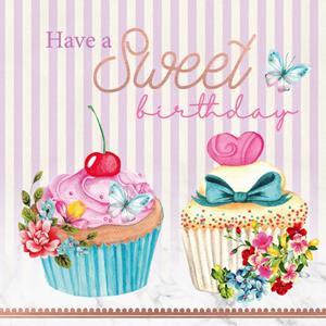 Endless Mae  Verjaardagskaart - Sweet