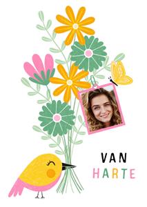 Marieke Witke  Verjaardagskaart - fotokaart