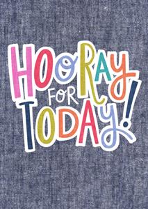 Greetz  Verjaardagskaart - hooray for today!