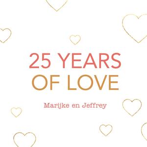 Greetz  Huwelijksjubileum - 25 jaar