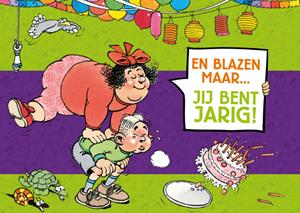 Jan van Haasteren Junior  Verjaardagskaart - bday