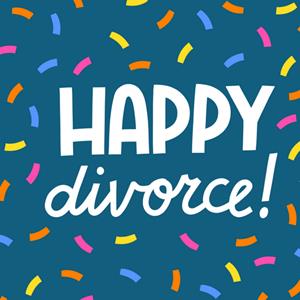 Greetz  Huwelijkskaart - Confetti - Divorce!