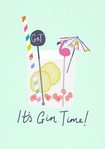 Greetz  Verjaardag - Gin - Drinken