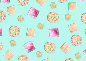 Greetz  Verjaardagskaart - donuts