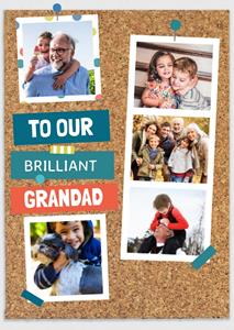 Greetz  Verjaardagskaart - fotokaart voor opa