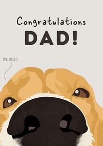 Greetz Verjaardagskaart -  - Hond - Illustratie