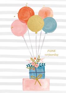 Hotchpotch  Verjaardagskaart - ballonnen