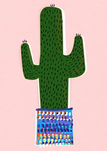 Greetz  Verjaardag - Cactus
