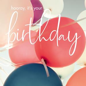 Paperclip  Verjaardag - Hooray