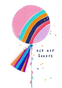 Hotchpotch Verjaardagskaart -  - Hip Hip Hooray