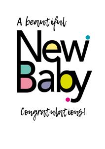 Papagrazi  Geboortekaart - new baby