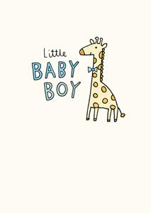 Jenny Seddon  Geboortekaart - Giraf
