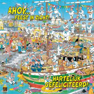 Jan van Haasteren  Verjaardagskaart - Ahoy