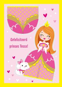 TMS  Verjaardagskaart - Prinses