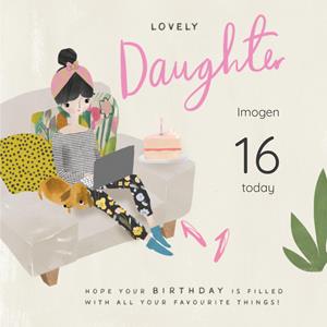 Pigment  Verjaardagskaart - met naam