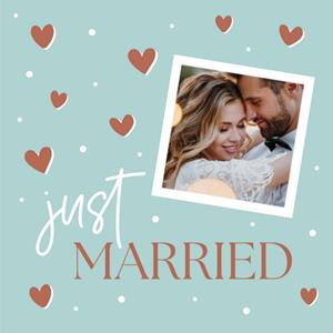 Papercute  Huwelijkskaart - Just Married
