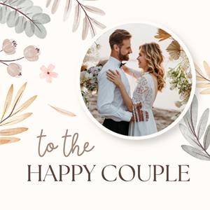 Papercute  Huwelijkskaart - Happy Couple