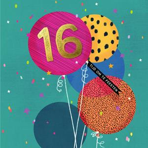 Greetz  Verjaardag - Ballon - 16