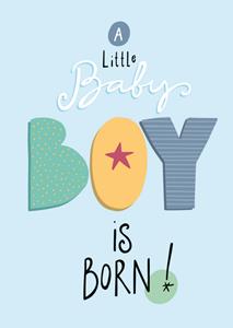Funny Side Up  Geboorte jongen - Baby boy