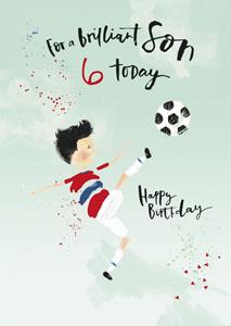 UK Greetings  Verjaardagskaart - Brillant son