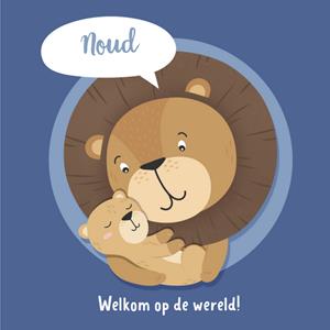 Kleine Twinkeltjes  Geboortekaart - met naam