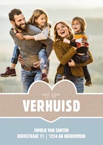 Greetz  Verhuiskaart - Neutraal