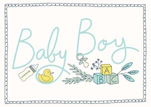 Greetz  Geboortekaart - babyboy