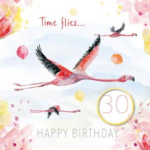 Michelle Dujardin  Verjaardag - Flamingo