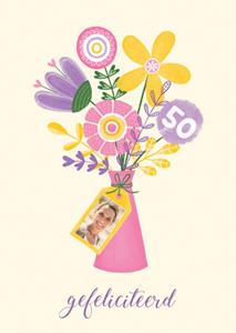 Marieke Witke  Verjaardag - Bloemen