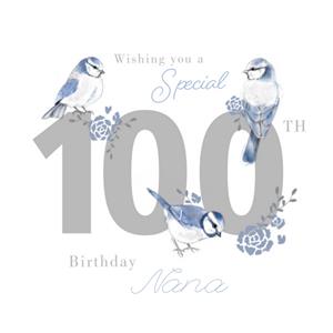 Millicent Venton  Verjaardagskaart - 100 jaar