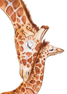 Marie Bodié Marie Bodie - Geboortekaart - Giraffen