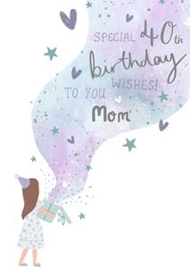 Millicent Venton  Verjaardagskaart - illustratie