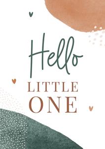 Papercute  Geboortekaart - Hello Little One