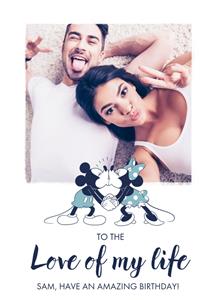 Disney  Verjaardagskaart - Mickey Mouse