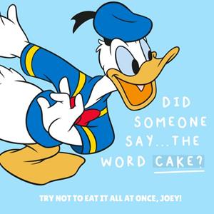 Disney  Verjaardagskaart - Donald Duck - met naam