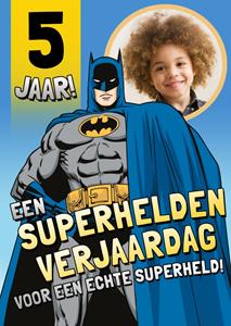 Batman Warner Bros - Verjaardagskaart - Superheld
