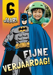 Batman Warner Bros - Verjaardagskaart - Met foto