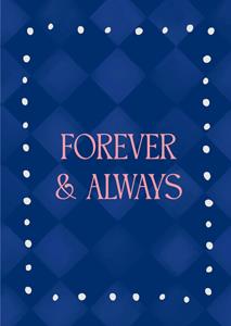 Greetz  Huwelijkskaart - Forever & Always