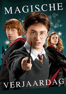 Harry Potter  Verjaardagskaart - Magische Verjaardag