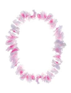 Hawaii bloemenkrans roze