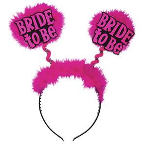 Carnavalsartikelen: Hoofdband Mini bride to be
