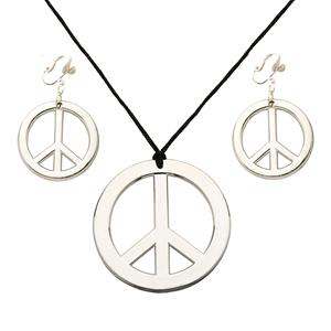 Feestwinkel: Hippie Peace halsketting