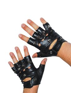Ruige punk handschoenen in verschillende maten