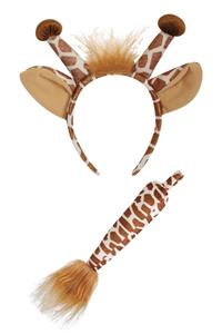 Leuke giraffen set oren met staart