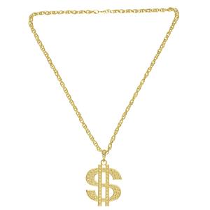 Carnavalsartikelen: Dollarketting in goud