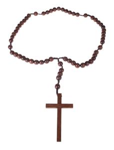 Lange halsketting met kruis voor nonnen 102cm