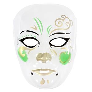 Braziliaanse transparante schmink maskers voor carnaval