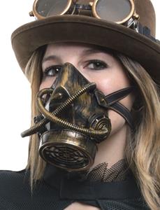 Grappig steampunk mondmasker