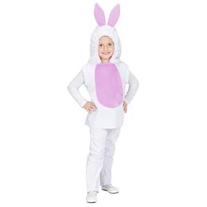 Bunny kostuum kinderen unisex 116-128cm